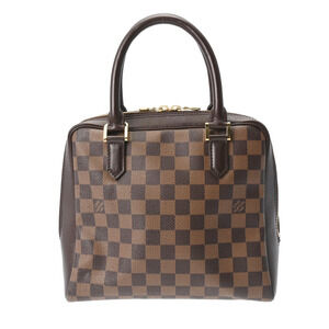 LOUIS VUITTON Damier Brera Brown Canvas Handbag